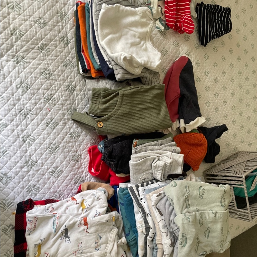 Baby boy clothes bundle 0-3 months